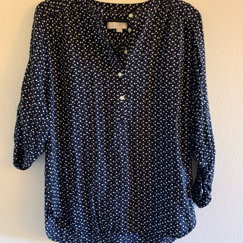 Loft blouse top